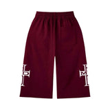 Maroon HC 3/4 Shorts