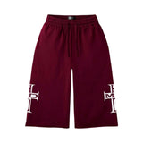 Maroon HC 3/4 Shorts