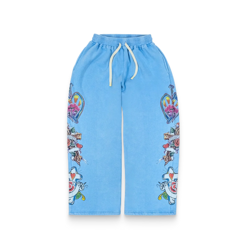 Risen King Matching Sweats Blue