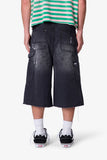 Ultra Baggy Work Shorts (Black)