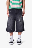 Ultra Baggy Work Shorts (Black)