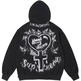 Forever Hooded Sweatshirt (Black)