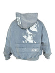ENCORE HOODIE ‘WASHED BLUE’