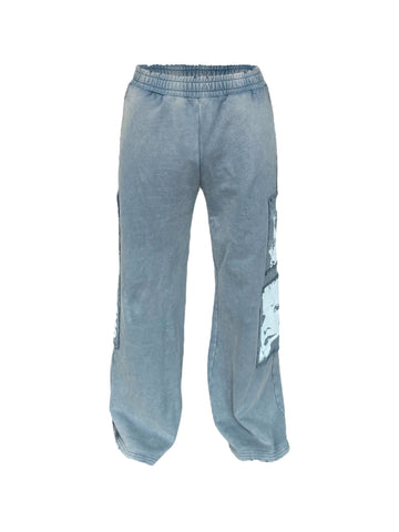 ENCORE SWEATPANTS ‘WASHED BLUE’