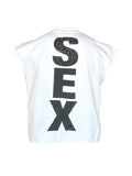 MADONNA CUTOFF T-SHIRT ‘WHITE’
