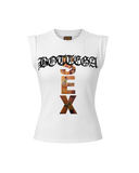 Women's Madonna Sleeveless Tee (White)
