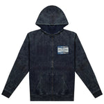 OCTANE SPARK PLUG ZIP UP HOODIE(DENIM WASH)