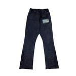 OCTANE SPARK PLUG FLARE JOGGERS(DENIM WASH)