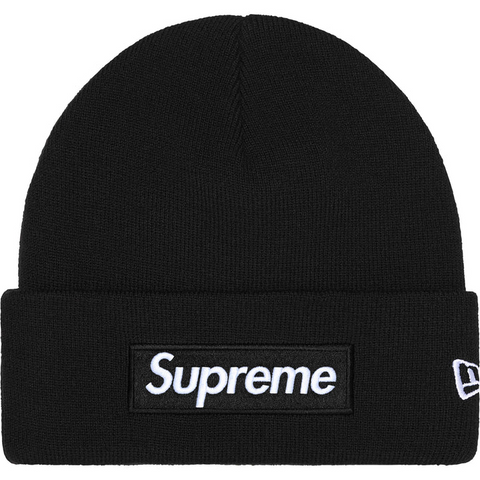 New Era Box Logo Beanie (Black)