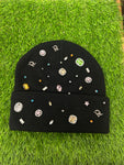 Dry Rot Rhinestone Skully Black