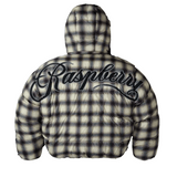 Raspberry Hills Plaid Puffer