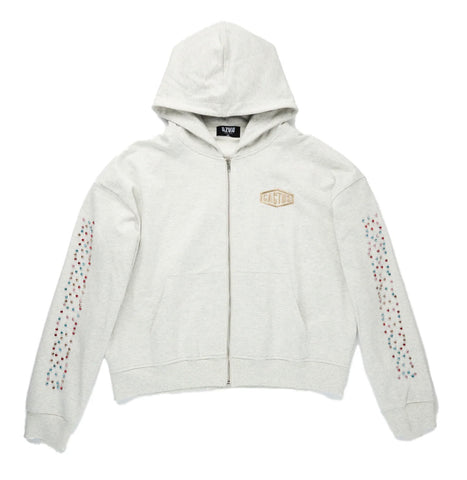 Crystal Cactus Zip-Hoodie (Grey)