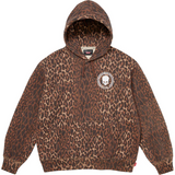 Number Nine Hooded Sweatshirt (Leopard)