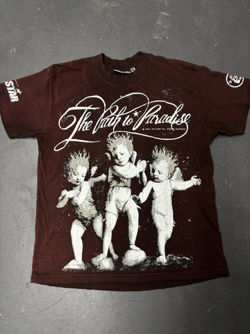 Path to Paradise Brown Tee