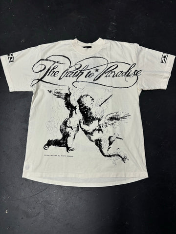 Path To Paradise White Tee