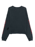 Cast-A-Spell Distressed Sweatshirt (Navy)