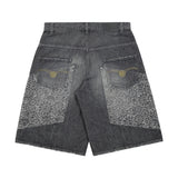 Denim Bermuda Black Short Pants