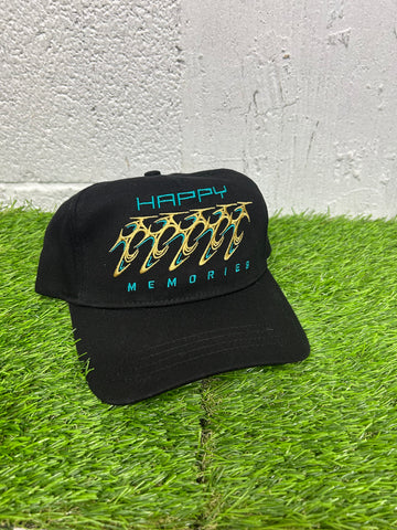 Happy Memories Logo Snapback Black