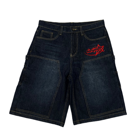 BHMC Denim Logo Jorts