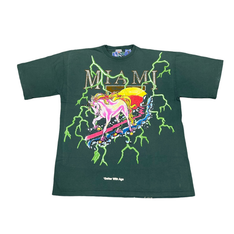 EUROPEAN THUNDER TEE MINT GREEN