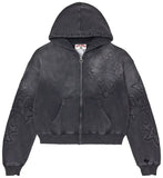 Carver Zip Up Hoodie (Black)