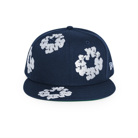 New Era Cotton Wreath 59/50 Navy Blue