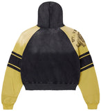 Lethal Zip Up Hoodie (Black/Yellow)