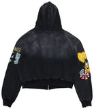 ARMY OF DREAMS ZIP UP BLACK