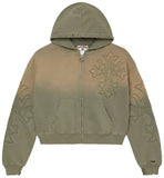 Carver Zip Up Hoodie (Green)