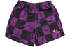 99 Eyes Nylon Shorts (Black/Purple)