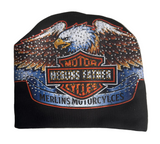 Hand Set Diamond Eagle Beanie