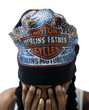 Hand Set Diamond Eagle Beanie