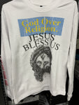 "GOD OVER RELIGION" - THERMAL WHITE