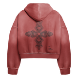 "Virgin Mary" Hoodie (Red)