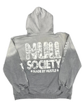 "Time Is Money" Zip Hoodie (Gray)