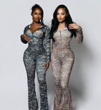 Original Baddie Club Bottom (Camo Green)