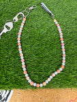 Pink/White Pearl Wallet Chain