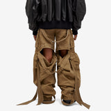 The Attico Cargo Pants (Tan)