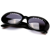 1993 Chanel '01947' Oval Glasses
