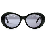 1993 Chanel '01947' Oval Glasses