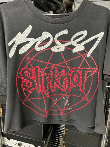 Bossi X Slipknot Crop Top