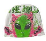 MIP x 1 of 1 Designer "Concert For Aliens" Rhinestone Beanie