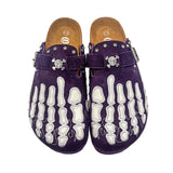 Octavious Mark Purple Lobster Clogs