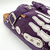 Octavious Mark Purple Lobster Clogs