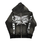 Domos Club Hoodie Black