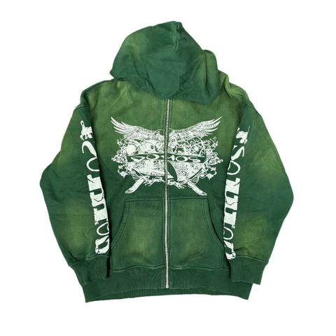 Domos Club Hoodie Green