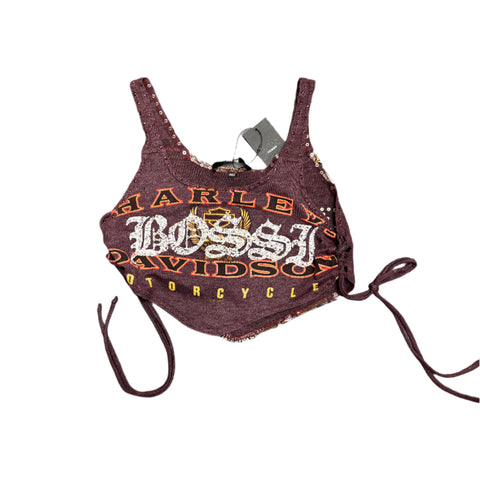 Bossi Harley Davidson Tank Top Maroon