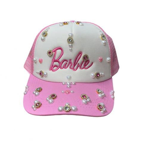 Barbie Rhinestone Snapback