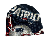 MIP x 1 of 1 Designer "Patriots" Rhinestone Beanie