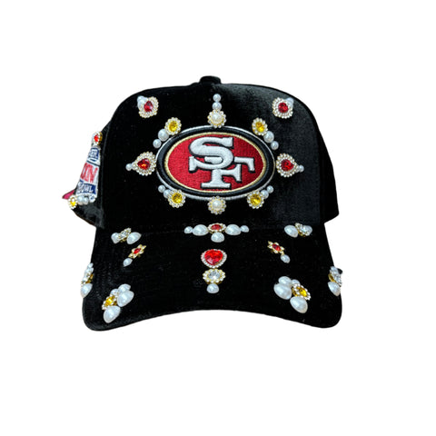49ers Rhinstone Snapback